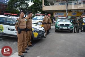 Polcia Militar realizou o lanamento oficial da operao Natal Encantado em Maring