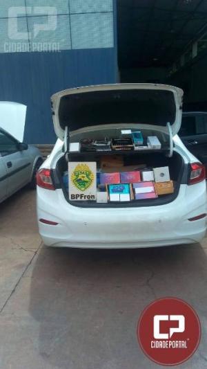 BPFron apreende mais de R$100.000,00 em contrabando e localiza reboque de embarcao furtado