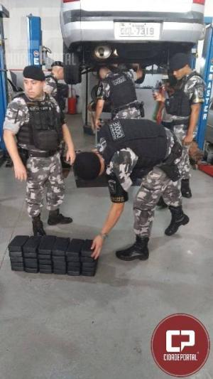 Polcia Militar detm homem e apreende grande quantidade de drogas prximo  Paranava