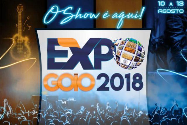 A diretoria da Sociedade Rural apresenta o cartaz oficial da Expo-Goio 2018
