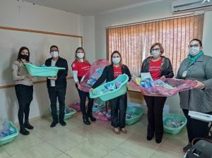 Assistncia Social de Goioer realizou entrega de kits para gestantes