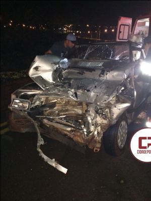 Acidente automobilstico ceifa a vida de uma pessoa perto da Cidade de Moreira Sales