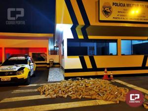 Durante atendimento de acidente PRE de Cruzeiro apreende 680 kg de maconha