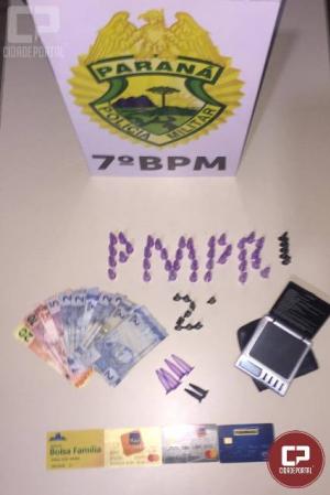 Policiais do 7 BPM apreendem drogas e dois veculos carregados com contrabando