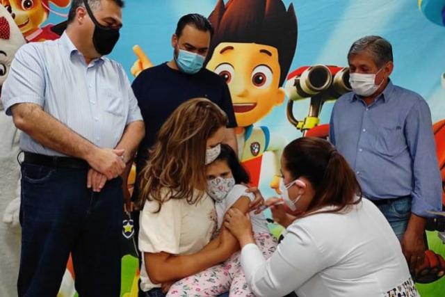 Paran inicia campanha de vacinao infantil contra a Covid-19