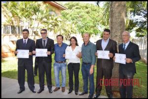 A diplomao dos vereadores eleitos em Moreira Sales, aconteceu na manh desta quinta-feira, 15