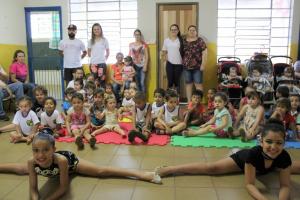 CMEI Rotary Guara finalizou com sucesso o projeto Semana Tropical