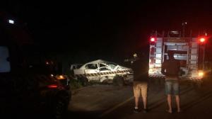 Trs pessoas e um beb morrem em acidente envolvendo dois carros entre Mariluz e Umuarama