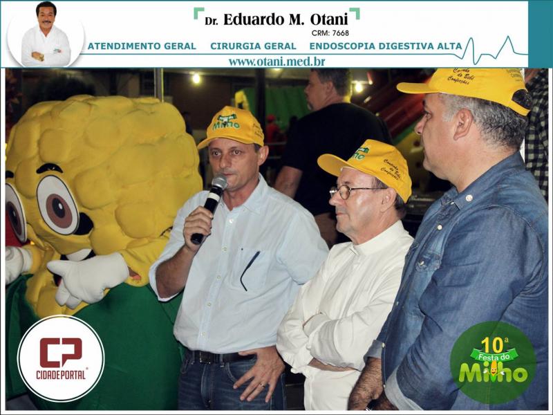 Fotos da Festa do Milho de sexta-feira, 18 - Pedro Coelho participou da abertura oficial