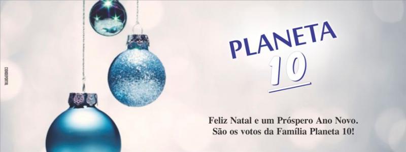 A Famlia Planeta 10 deseja Feliz Natal e um Prspero Ano Novo!