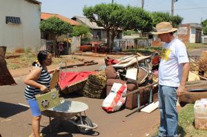 Ecoponto na Vila Guara supera expectativas em volume de produtos inservveis recolhidos