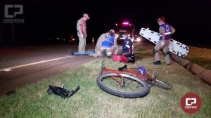 Ciclista morre aps acidente na PR-158 em Campo Mouro