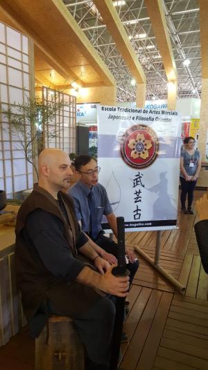 Goioerenses apresentam amostra Marcial e Cultural na visita da Princesa do Japo em Maring