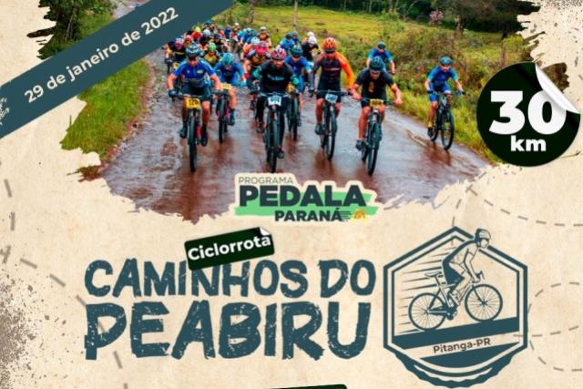 Programa Pedala Paraná inaugura neste sábado a ciclorrota Caminhos do Peabiru