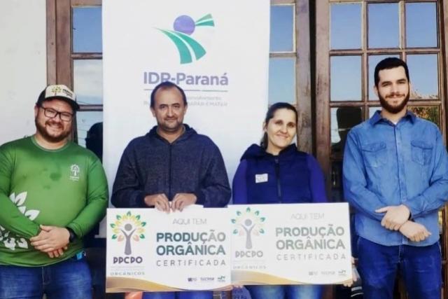 Com apoio do IDR-PR, agricultores de Ivaí conquistam certificação para produção orgânica