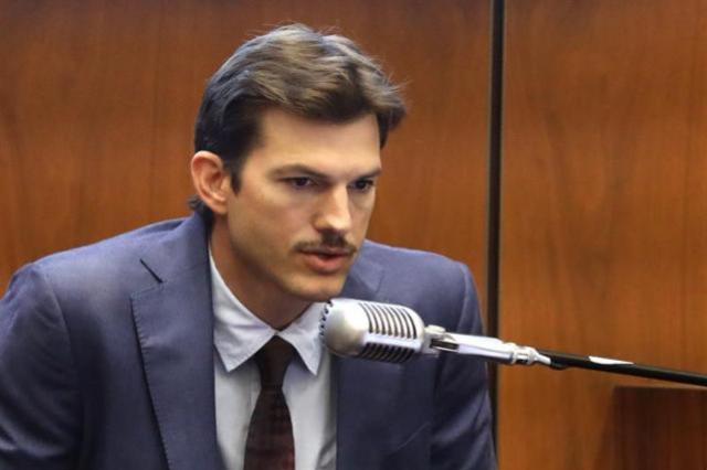 Ashton Kutcher depe em julgamento de serial killer que matou sua ex
