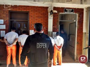 51 presos condenados foram transferidos da Cadeia Pblica de Goioer para penitenciaria de Cruzeiro