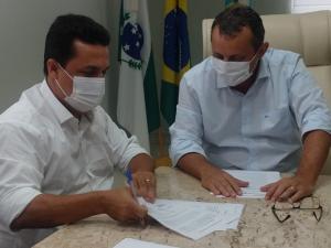Betinho Lima recebeu a chave da Prefeitura de Goioer