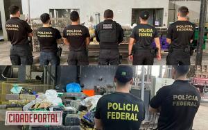 PF em Guaíra promove a destruição de cerca de 8 toneladas de drogas na 7ª ação de incineração do ano