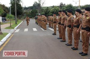 7° BPM celebra aos 169 anos da Polícia Militar do Paraná com solenidade militar