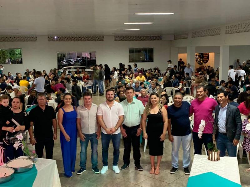 Jantar festivo marcou a passagem do Dia do Servidor Público em Rancho Alegre d'Oeste