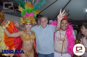 Fotos: Muita folia e agitao na noite de segunda-feira do Carnaval da Seringueira em Ubirat
