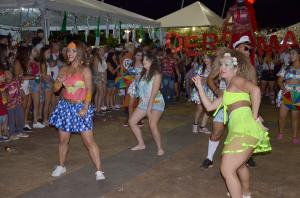 Noite de segunda-feira foi marcada por muita folia e agitao no Carnaval da Seringueira