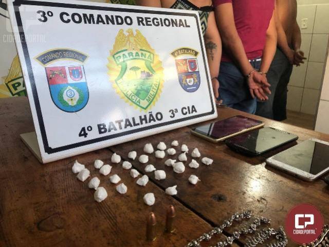 Polcia Militar prende traficantes e apreende drogas em Mandaguari