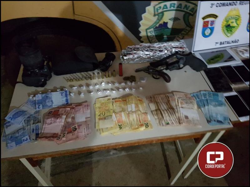 Operao conjunta com Policiais de Goioer e Cruzeiro do Oeste recuperam produtos de roubo e prendem acusados