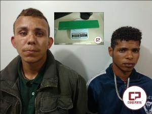 Operao conjunta entre Polcia Militar e Polcia Civil resulta na priso de dois acusados de trfico em Ubirat