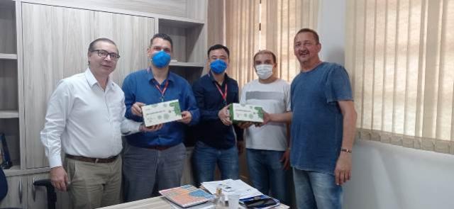 Prefeitura de Ubiratã recebe doações de teste de Covid-19 da Unitá