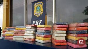 PRF apreende 51 toneladas de drogas e mais de 20 mil unidades de munio em 2018 no Paran