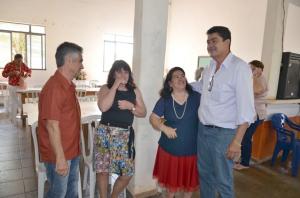 Vice Nil Pereira visita Centro de Convivncia de Idosos que comemorou Dia dos Pais em Ubirat