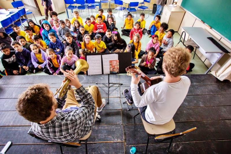 Ubirat receber projeto musical que leva conhecimento de msica erudita e concertos a escolas municipais do Paran