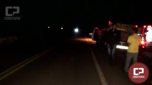 Uma pessoa perde a vida entreCampina da Lagoa e Nova Cantu, motorista fugiu sem prestar socorro