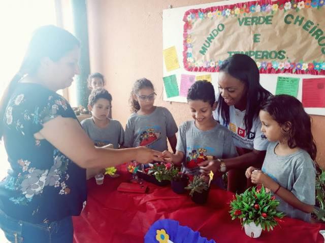 Escola Municipal Lucinia Ricardo Braciforte realiza feira do JEPP em Ubirat