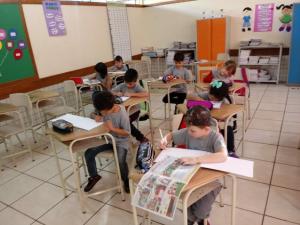 Escola Municipal desenvolve atividades de conscientizao ambiental com os alunos de Ubirat