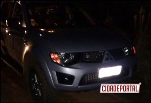 Policiais do destacamento de Campina da Lagoa recuperam caminhonete furtada em Sales de Oliveira