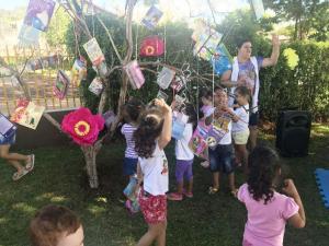 CMEI Nosso Lar desenvolveu atividades referentes ao Dia Nacional do Livro Infantil e ao Dia do Monteiro Lobato