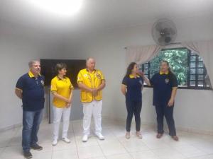Governador do Lions Clube e integrantes do clube de servio visitam prefeito de Ubirat