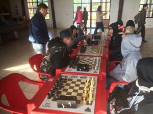 Alunos participam de Torneio de Xadrez nos Jogos Escolares Municipais
