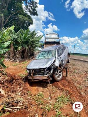 Após acidente em Boa Esperança, veículo com alerta de furto é retido pela PRE
