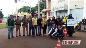 Grupo Adventista Motorcycle de Juranda realiza evento em Ubirat para MAIO AMARELO