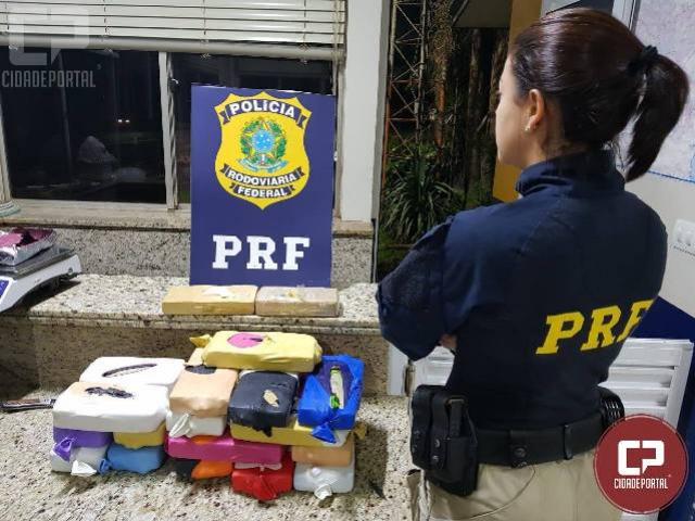 Polcia Rodoviria Federal encontra droga em tanque de combustvel em Santa Terezinha de Itaipu