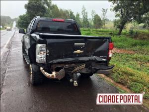 Polcia Rodoviria de Ipor recupera duas caminhonetes roubada em Rolndia