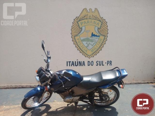 Policiais Militares da 3 CIPM apreendem motocicleta e notificam condutor em Itana do Sul