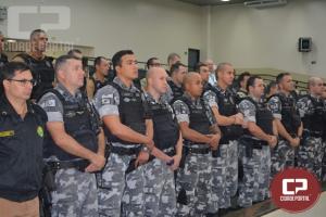 Policiais do Choque Canil do 4 BPM recebem Homenagem da Cmara de Vereadores em Maring