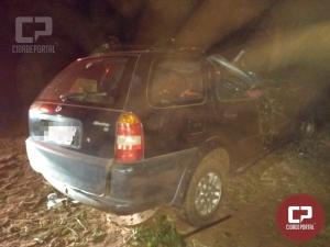 Trs pessoas sofrem ferimentos em acidente entre Cidade Gacha e Nova Olmpia