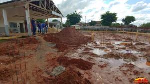 Administrao de Moreira Sales inicia a construo da nova Escola do Campo Agostinho Portello