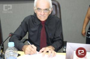 Eleito por unanimidade, Vereador Tatuzinho  o novo presidente da Cmara Municipal de Moreira Sales